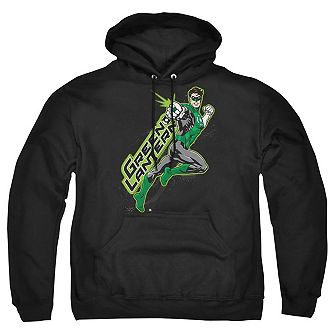 Green Lantern Among The Stars Adult Pull Over Hoodie
