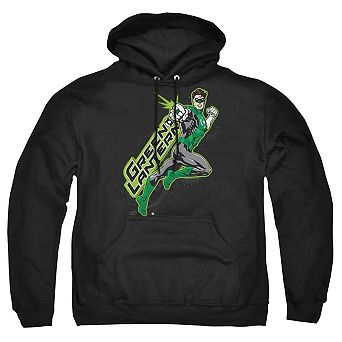Green Lantern Among The Stars Adult Pull Over Hoodie