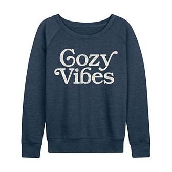 Plus Size Cozy Vibes French Terry Long Sleeve Tee