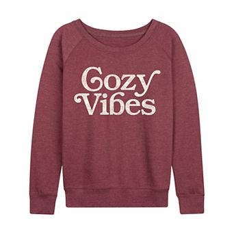 Plus Size Cozy Vibes French Terry Long Sleeve Tee