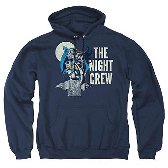DC Comics Night Crew Adult Pull Over Hoodie