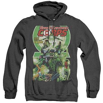 Green Lantern Gl Corps 25 Cover Adult Heather Hoodie