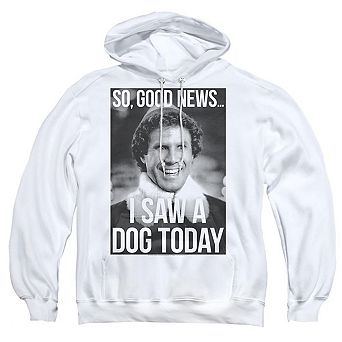 Elf Must Love Dogs Adult Pull Over Hoodie