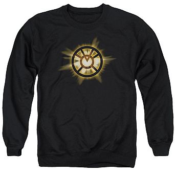 Green Lantern Orange Glow Adult Crewneck Sweatshirt