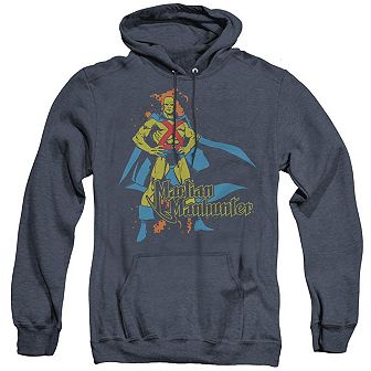 DC Comics Martian Manhunter Adult Heather Hoodie