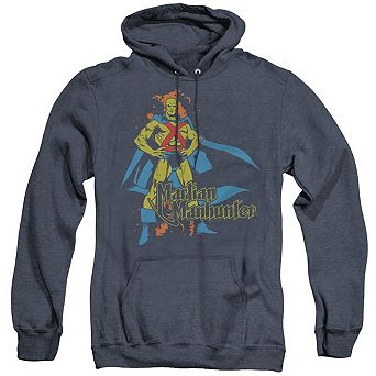 DC Comics Martian Manhunter Adult Heather Hoodie