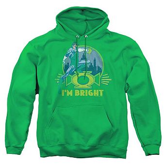 Green Lantern Im Bright Adult Pull Over Hoodie