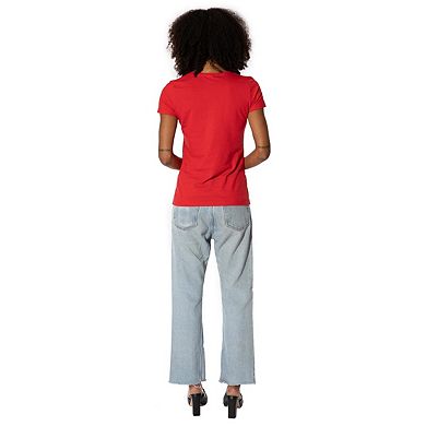 Justice League Of America Golden Short Sleeve Womens T-shirt