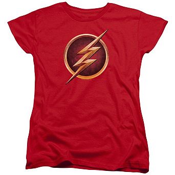 The Flash Chest Logo Short Sleeve Women´s T-Shirt