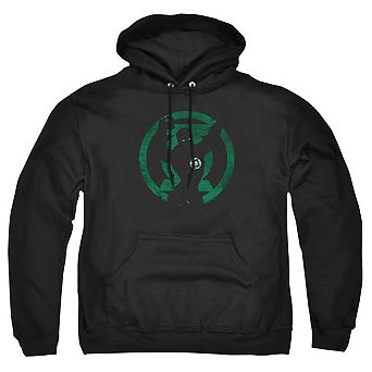 DC Comics Gl Symbol Knockout Adult Pull Over Hoodie