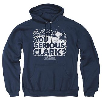 Christmas Vacation You Serious Clark Adult Pull Over Hoodie