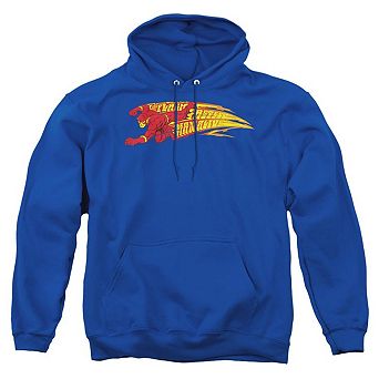 DC Comics Flash Fastest Man Alive Adult Pull Over Hoodie