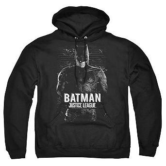 Justice League Movie Batman Adult Pull Over Hoodie