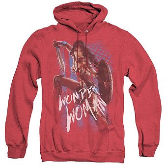 Wonder Woman Movie American Hero Adult Heather Hoodie