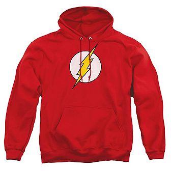 DC Comics Flash Flash Logo Adult Pull Over Hoodie