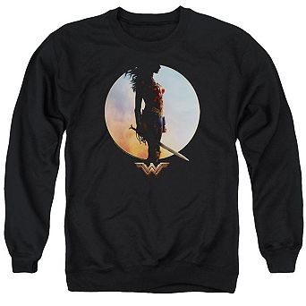 Wonder Woman Movie Wisdom And Wonder Adult Crewneck Sweatshirt