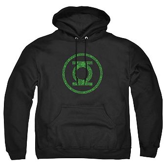 Green Lantern St. Patrick´s Day Shamrock Logo Adult Pull Over Hoodie