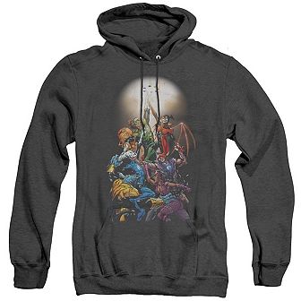 Green Lantern Gl New Guardians 1 Adult Heather Hoodie