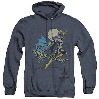 DC Comics Night Person Adult Heather Hoodie