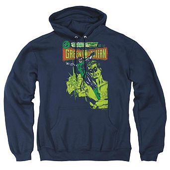 Green Lantern Vintage Cover Adult Pull Over Hoodie