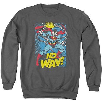 Dc Comics No Way Adult Crewneck Sweatshirt