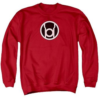 Green Lantern Red Lantern Logo Adult Crewneck Sweatshirt