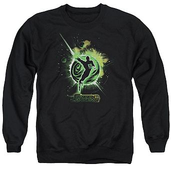 Green Lantern Shadow Lantern Adult Crewneck Sweatshirt
