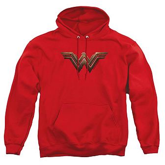Wonder Woman Movie Wonder Woman Logo Adult Pull Over Hoodie
