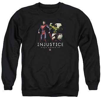 Injustice Gods Among Us Supermans Revenge Adult Crewneck Sweatshirt