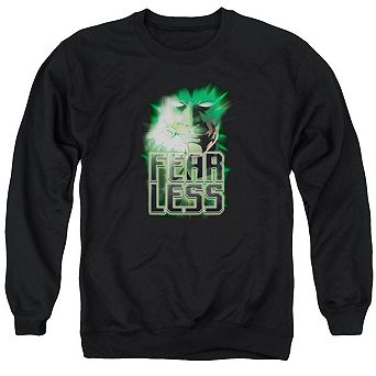 Green Lantern Fearless Adult Crewneck Sweatshirt