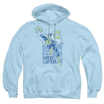 Green Lantern City Watch Adult Pull Over Hoodie