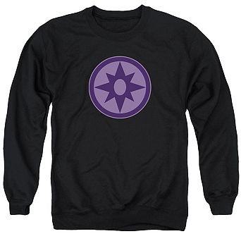 Green Lantern Sapphire Symbol Adult Crewneck Sweatshirt