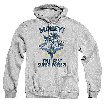 DC Comics Money Adult Pull Over Hoodie