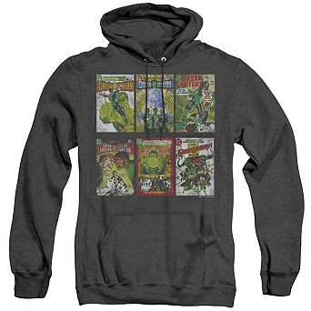 Green Lantern Gl Covers Adult Heather Hoodie