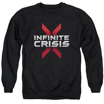 Infinite Crisis Logo Adult Crewneck Sweatshirt