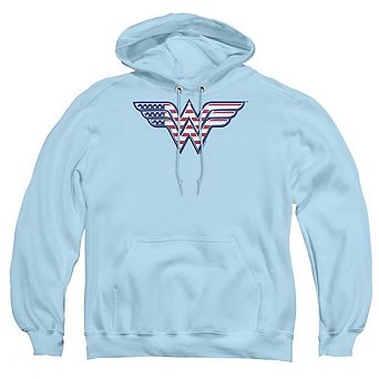 DC Comics Redwhite & Blue Adult Pull Over Hoodie