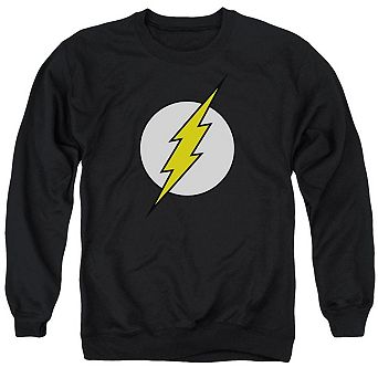 Dc Comics Flash Fl Classic Adult Crewneck Sweatshirt