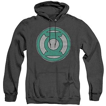 Green Lantern Hand Me Down Adult Heather Hoodie