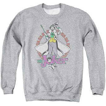 Dc Comics Maniacal Adult Crewneck Sweatshirt