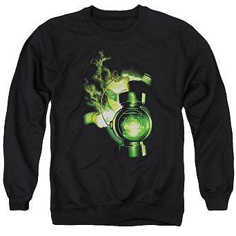 Green Lantern Lantern Light Adult Crewneck Sweatshirt
