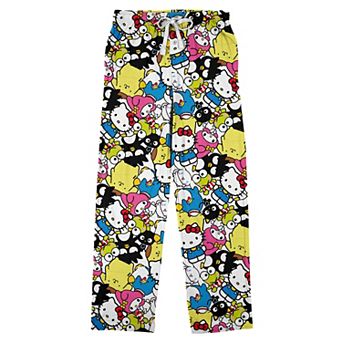 Men's Hello Kitty Character Pajama Pants