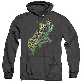 Green Lantern Among The Stars Adult Heather Hoodie
