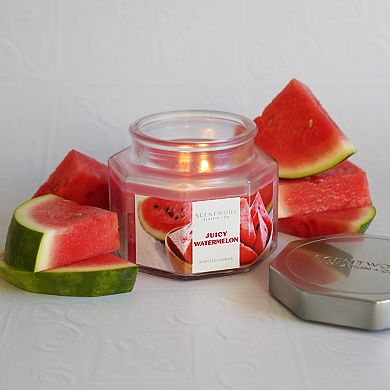ScentWorx Juicy Watermelon 8-oz. Candle Jar
