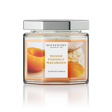 ScentWorx Mango Coconut Macaroon 14.5-oz. Candle Jar