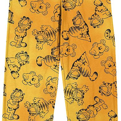 Men's Garfield Orange Pajama Pants