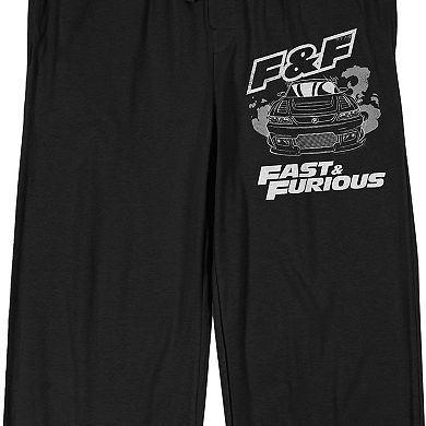 Men's The Fast & The Furious Car Pajama Pants