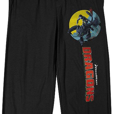 Men's How To Train Your Dragon Pajama Pants