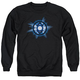 Green Lantern Indigo Glow Adult Crewneck Sweatshirt