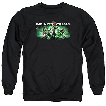 Infinite Crisis Ic Green Adult Crewneck Sweatshirt