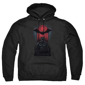 The Batman I Am The Shadows Adult Pull Over Hoodie